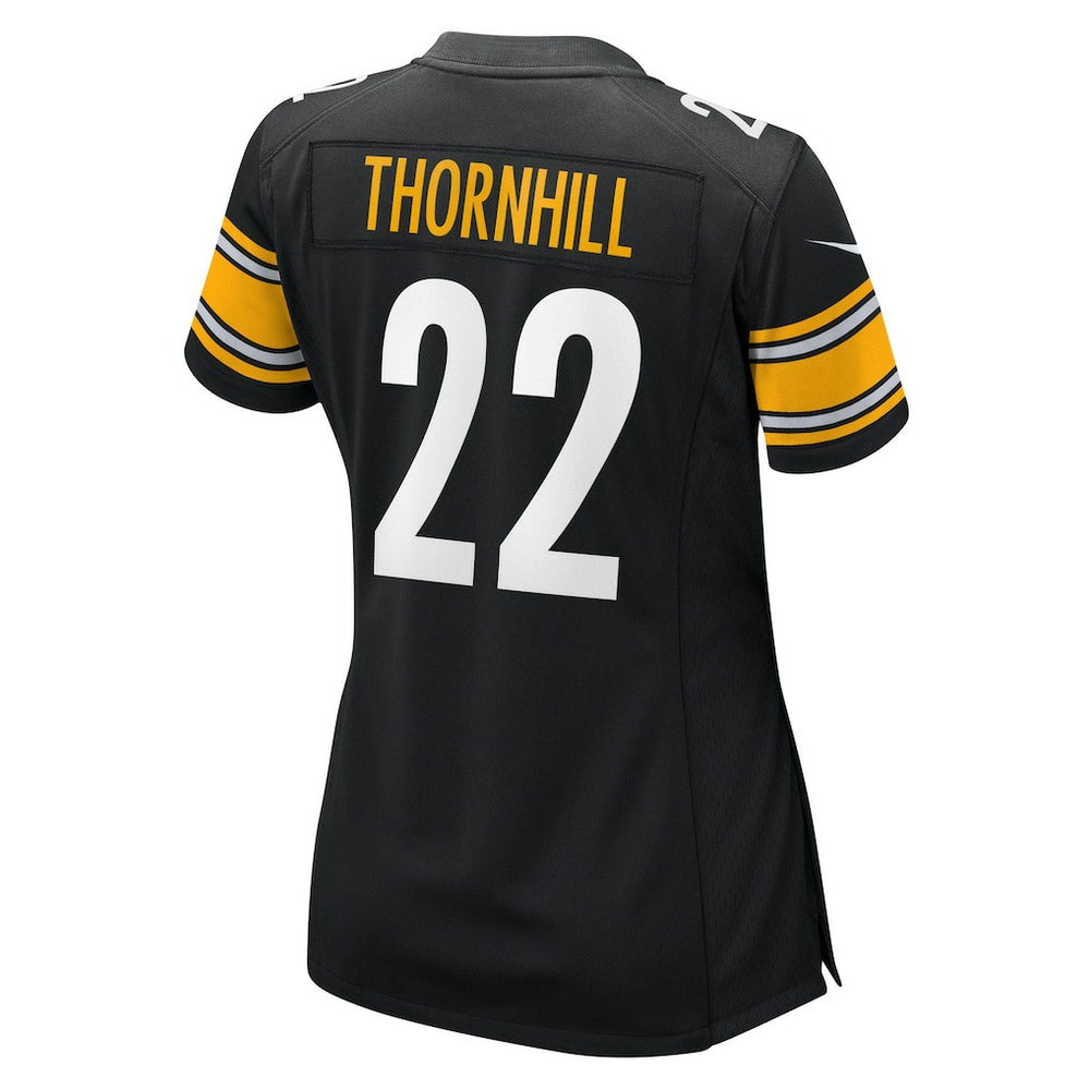 Nike Juan Thornhill Pittsburgh Steelers Women's Team Game Jersey Black