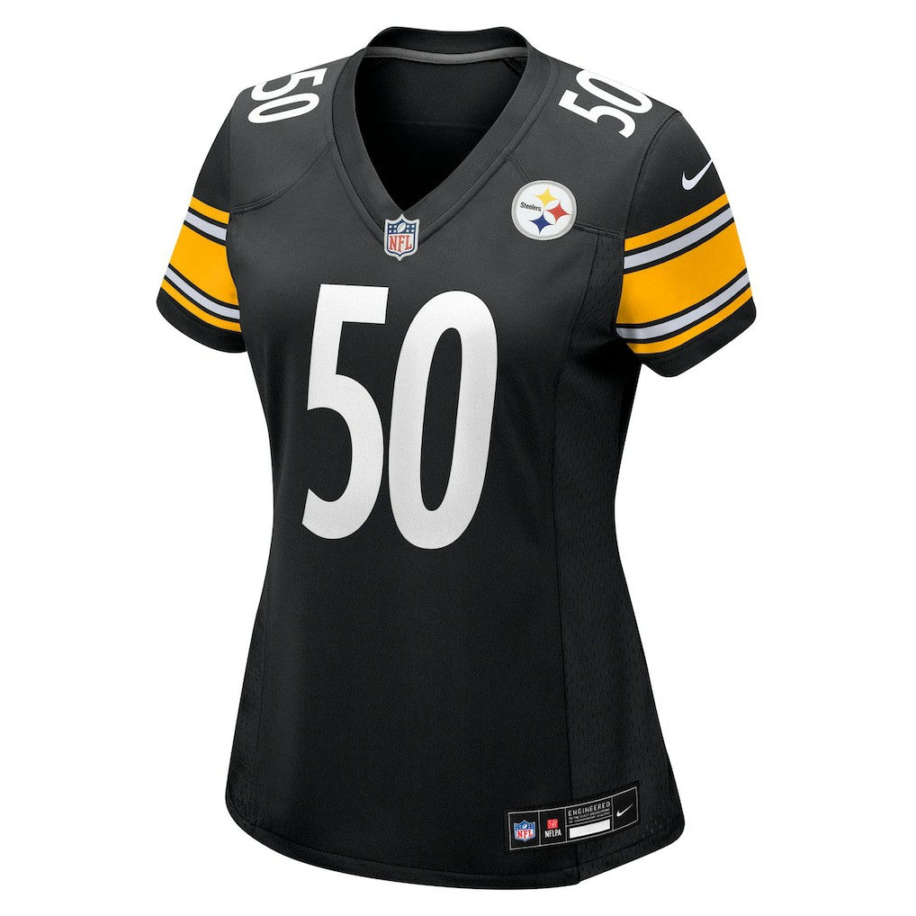 Nike Malik Harrison Pittsburgh Steelers Women's Team Game Jersey Black