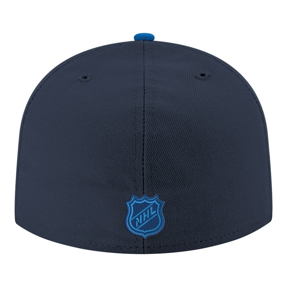 Winnipeg Jets New Era Core Logo Two-Tone 59FIFTY Fitted Hat - Navy - NHL 203471429
