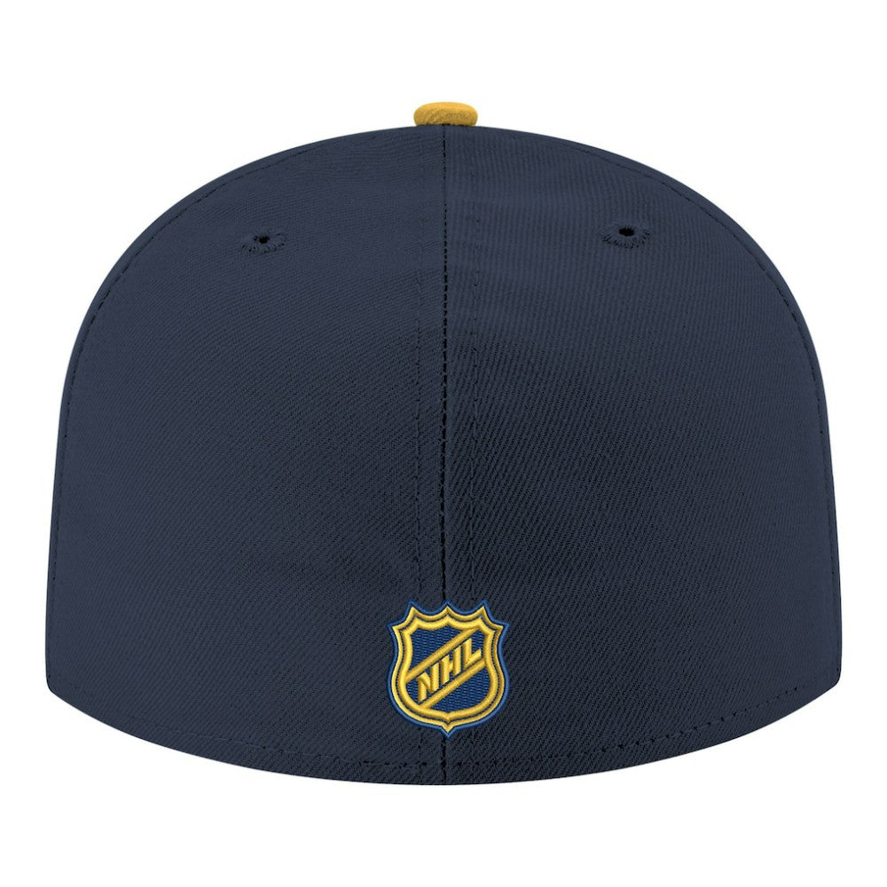 Nashville Predators New Era Core Logo Two-Tone 59FIFTY Fitted Hat - Navy - NHL 203471430