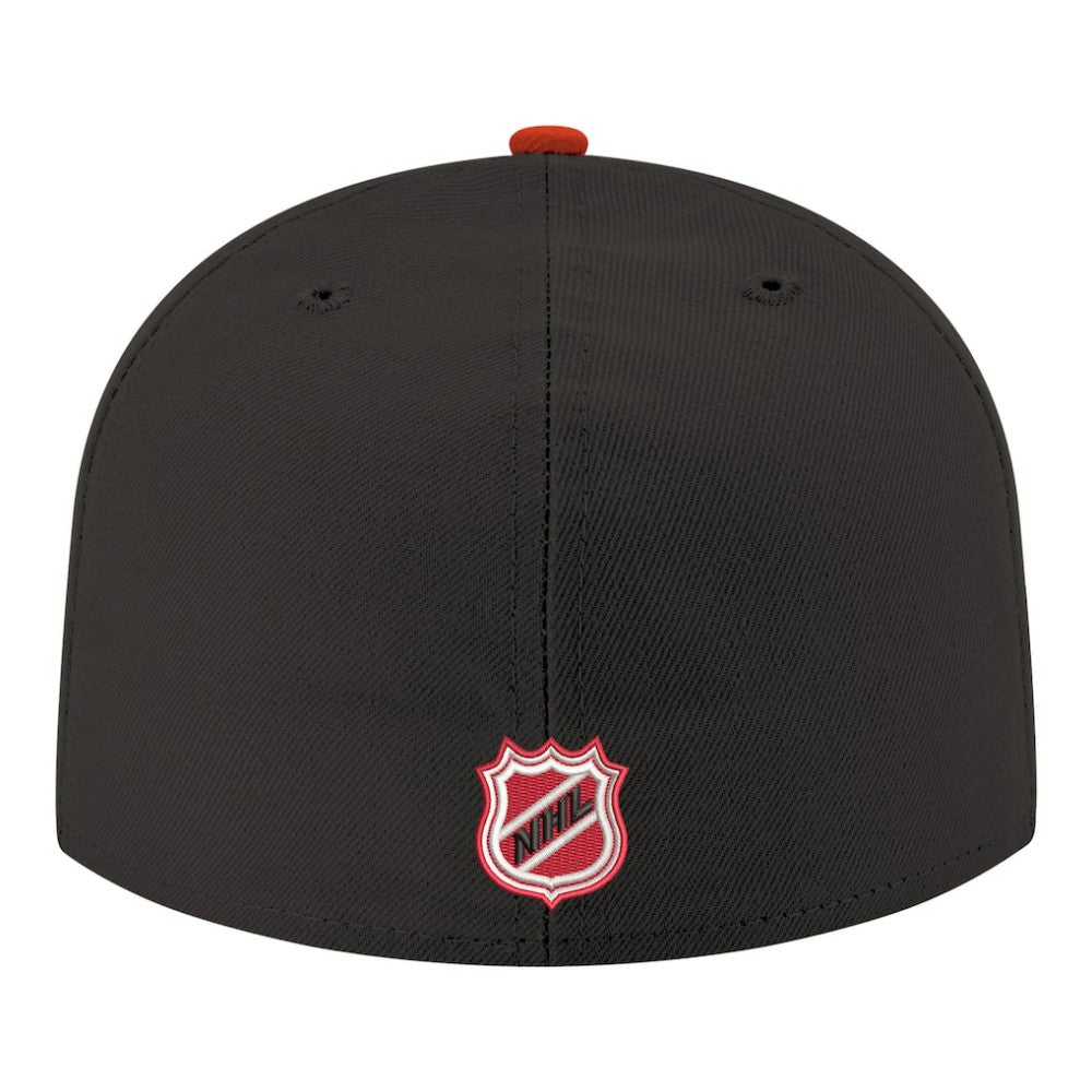 New Jersey Devils New Era Core Logo Two-Tone 59FIFTY Fitted Hat - Black - NHL 203471431