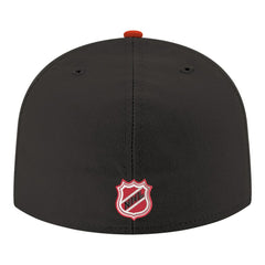 New Jersey Devils New Era Core Logo Two-Tone 59FIFTY Fitted Hat - Black - NHL 203471431
