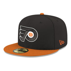 Philadelphia Flyers New Era Core Logo Two-Tone 59FIFTY Fitted Hat - Black - NHL 203471435