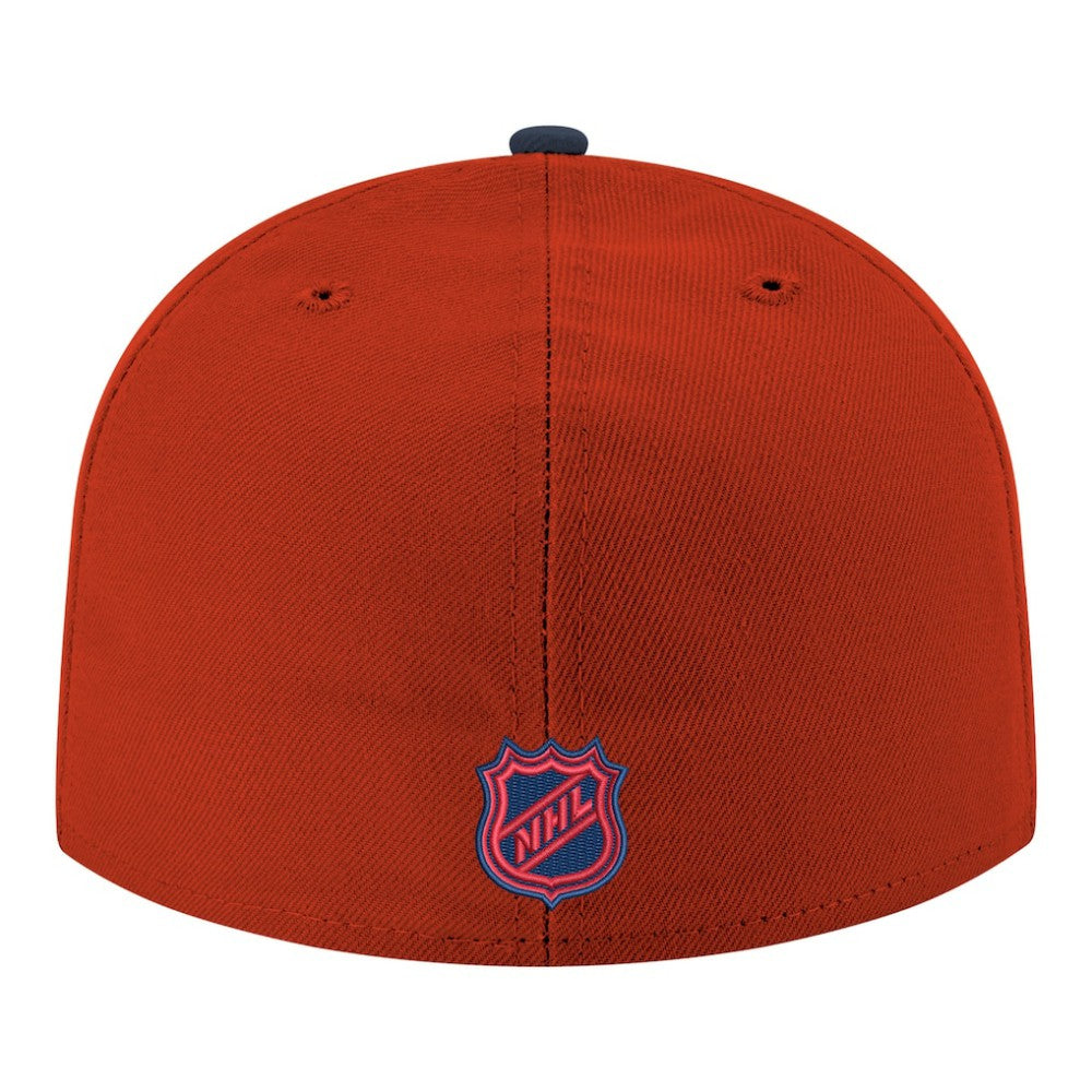 Montreal Canadiens New Era Core Logo Two-Tone 59FIFTY Fitted Hat - Red - NHL 203471439