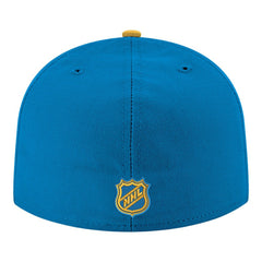 St. Louis Blues New Era Core Logo Two-Tone 59FIFTY Fitted Hat - Blue - NHL 203471440