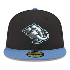 Utah Mammoth New Era Core Logo Two-Tone 59FIFTY Fitted Hat - Black - NHL 203471443