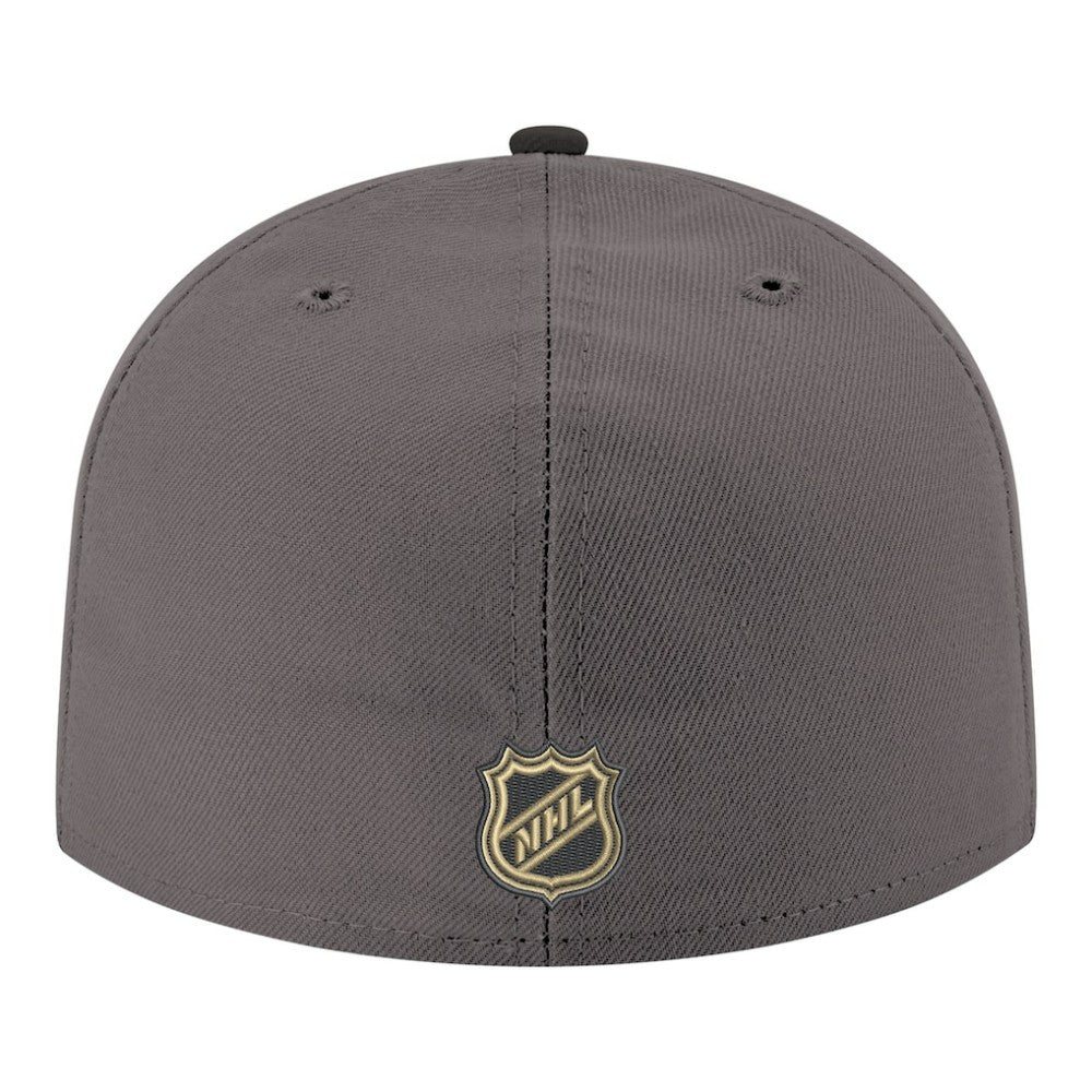 Vegas Golden Knights New Era Core Logo Two-Tone 59FIFTY Fitted Hat - Gray - NHL 203471445