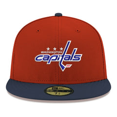 Washington Capitals New Era Core Logo Two-Tone 59FIFTY Fitted Hat - Red - NHL 203471446