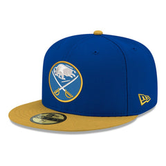 Buffalo Sabres New Era Core Logo Two-Tone 59FIFTY Fitted Hat - Royal - NHL 203471447