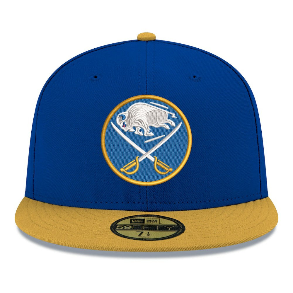 Buffalo Sabres New Era Core Logo Two-Tone 59FIFTY Fitted Hat - Royal - NHL 203471447