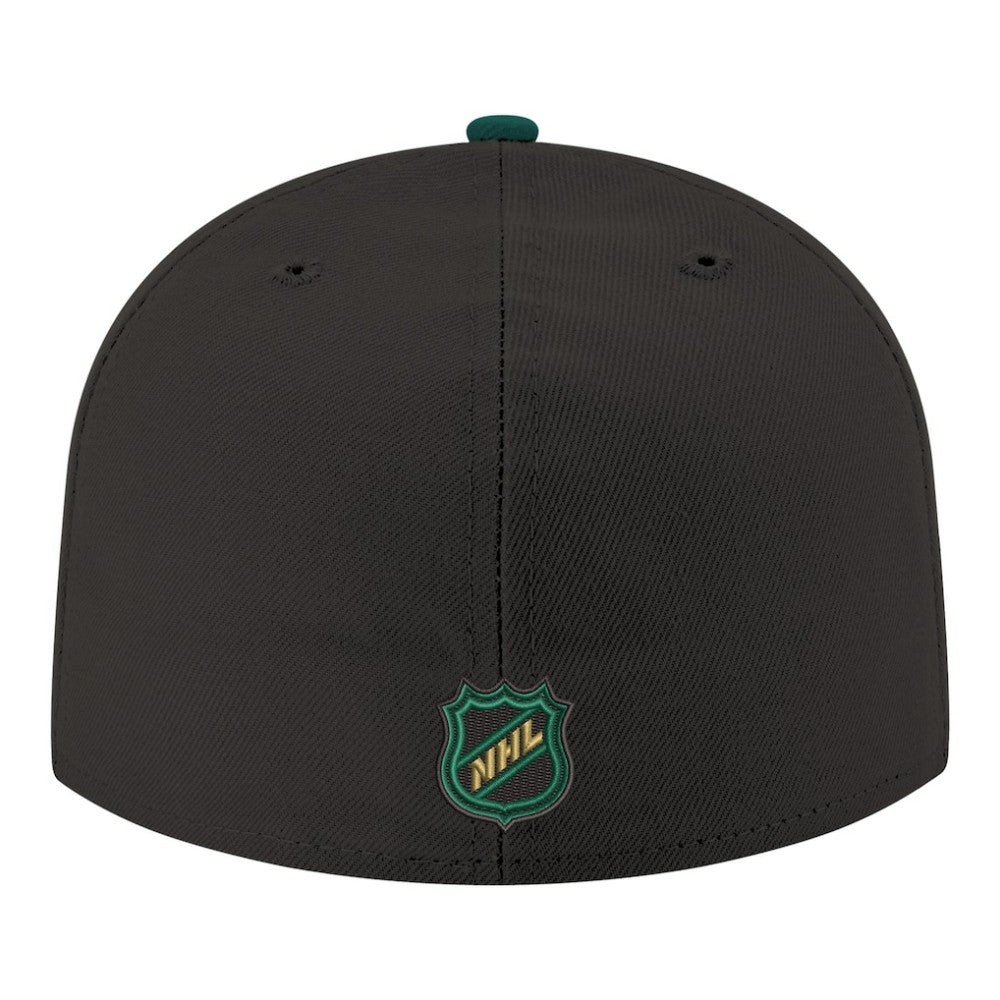 Dallas Stars New Era Core Logo Two-Tone 59FIFTY Fitted Hat - Black - NHL 203471454