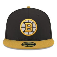 Boston Bruins New Era Core Logo Two-Tone 59FIFTY Fitted Hat - Black - NHL 203471457