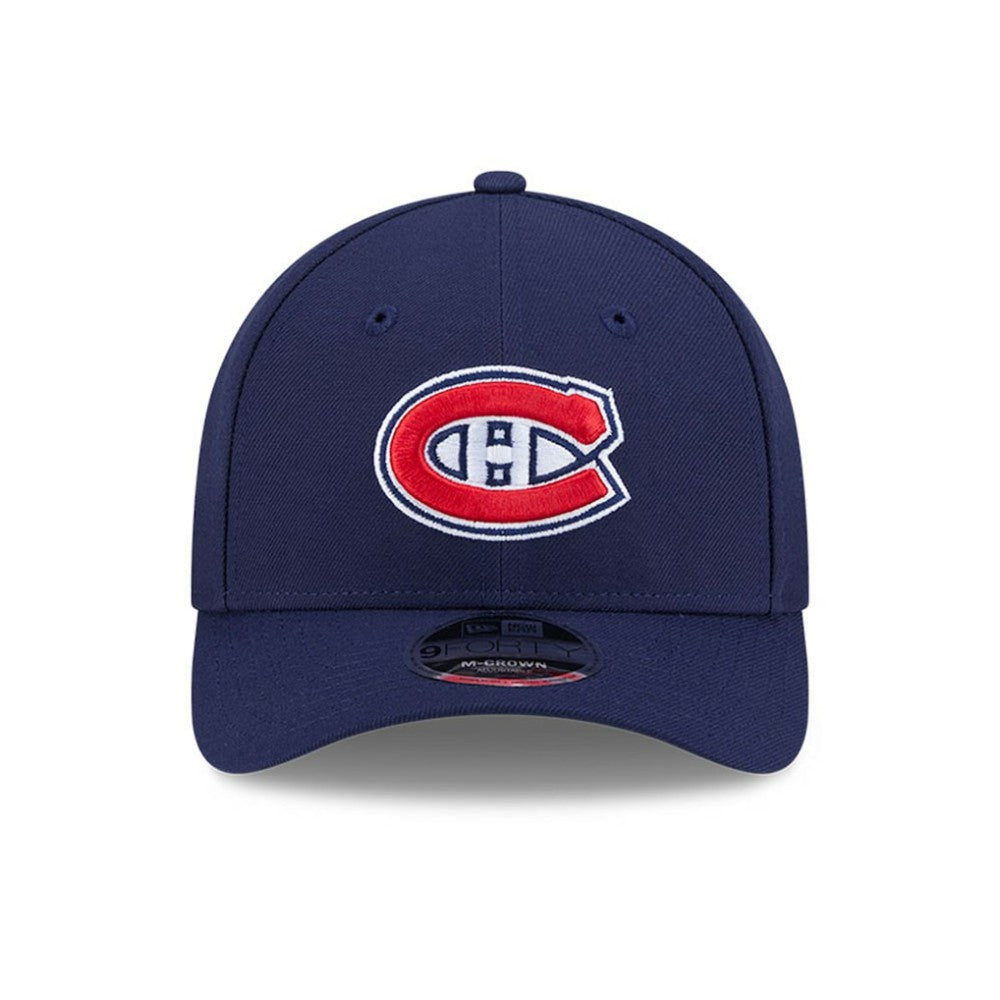 Montreal Canadiens New Era 9FORTY M-Crown Adjustable Hat - Navy - NHL 203471488
