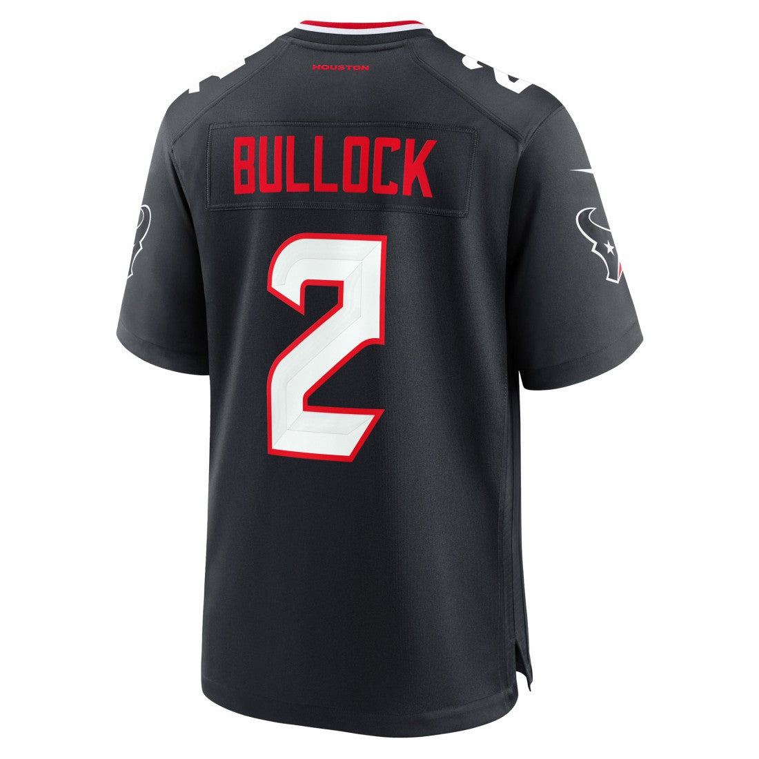 Nike Calen Bullock Houston Texans Team Game Jersey Navy