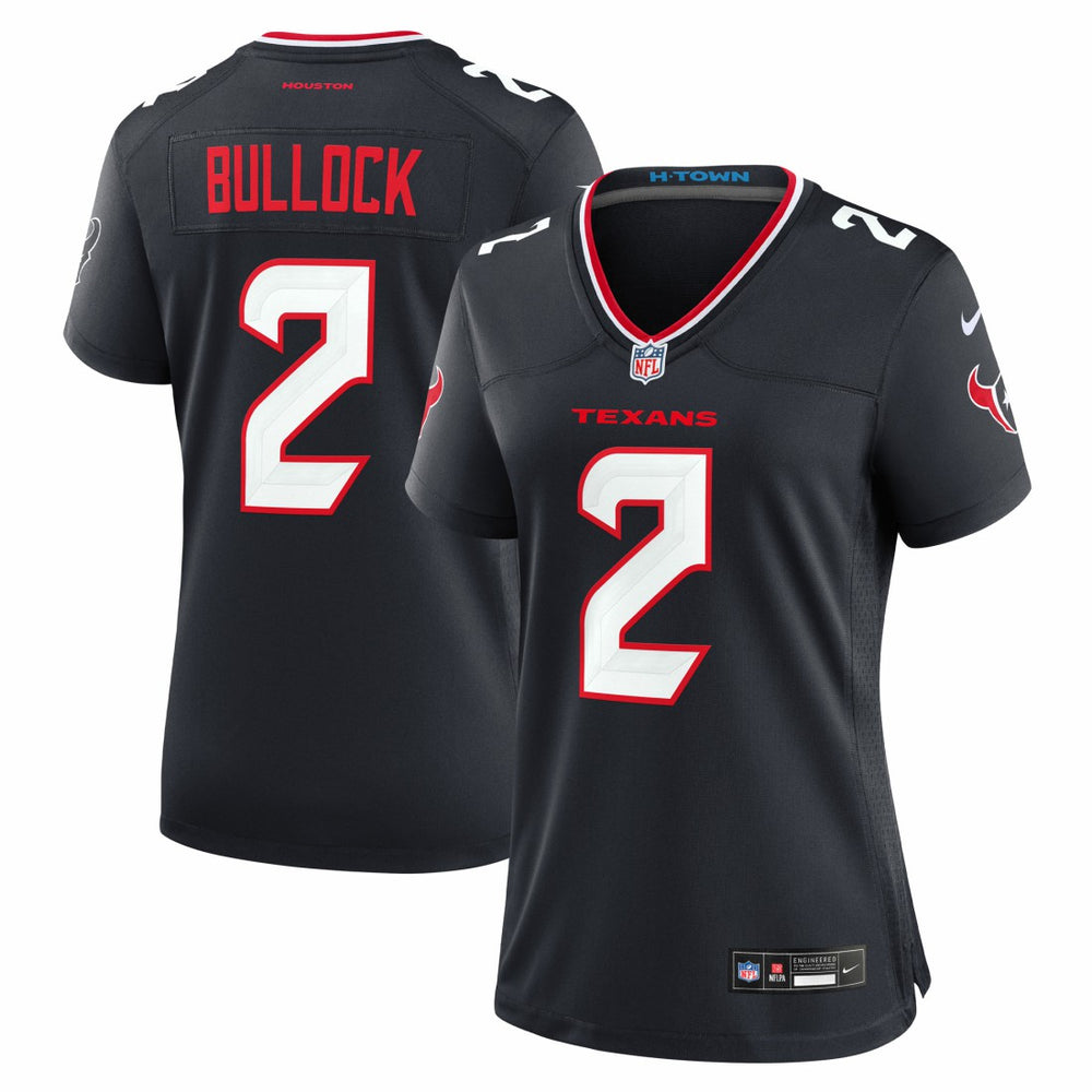 Nike Calen Bullock Houston Texans Women's Team Game Jersey Navy