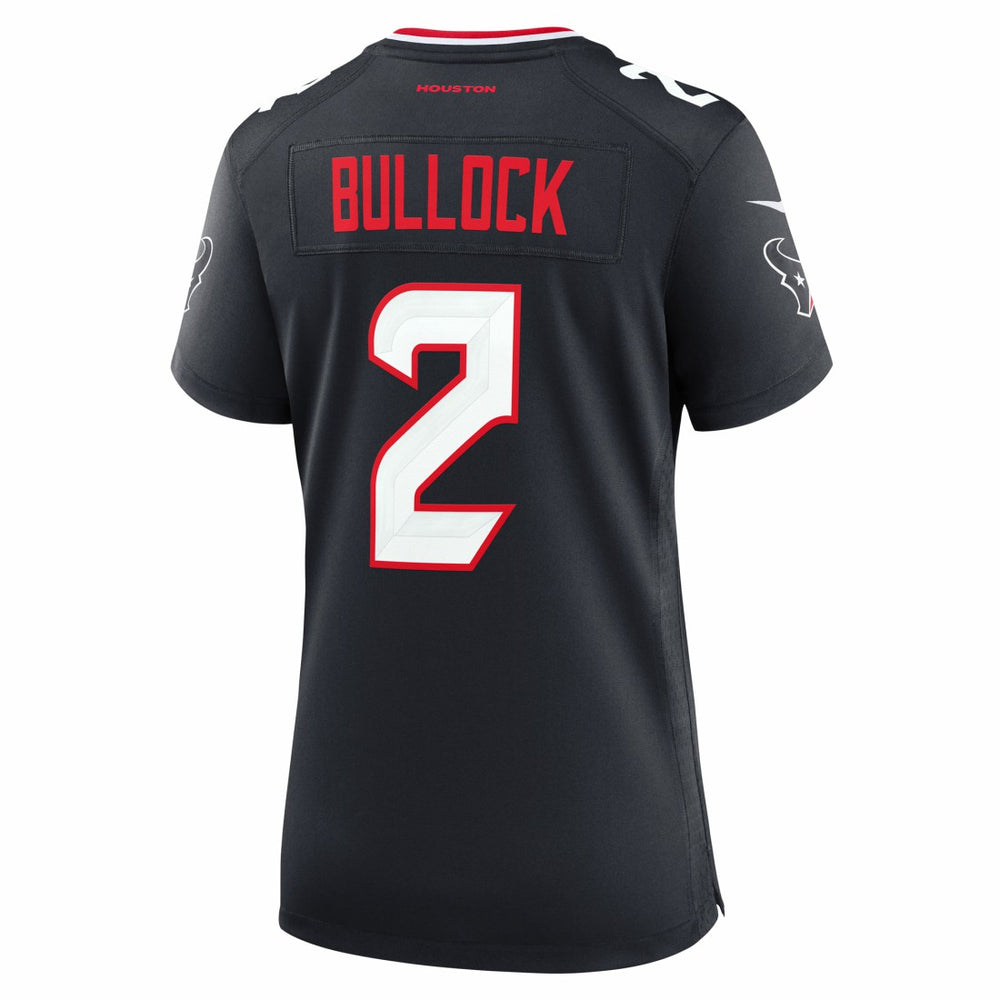Nike Calen Bullock Houston Texans Women's Team Game Jersey Navy