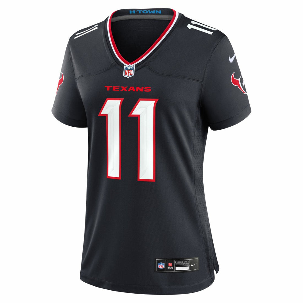 Nike Tremon Smith Houston Texans Women's Team Game Jersey Navy