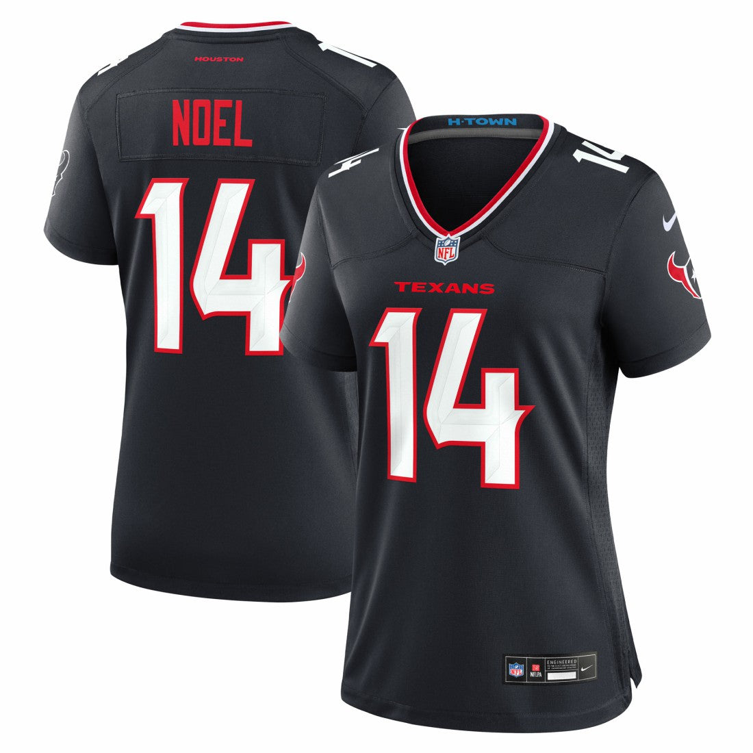 Nike Jaylin Noel Houston Texans Women's Team Game Jersey Navy