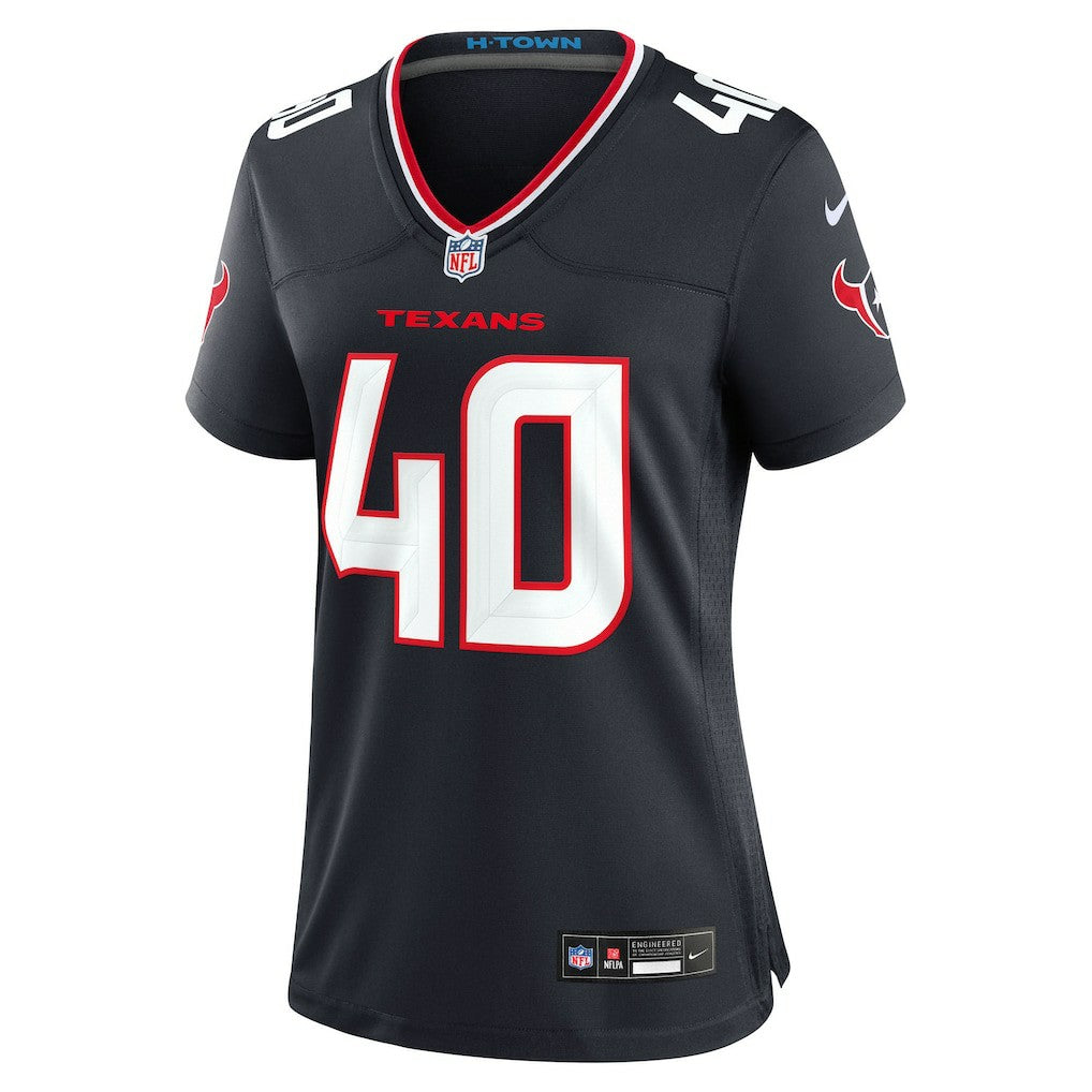 Nike Austin Brinkman Houston Texans Women's Team Game Jersey Navy