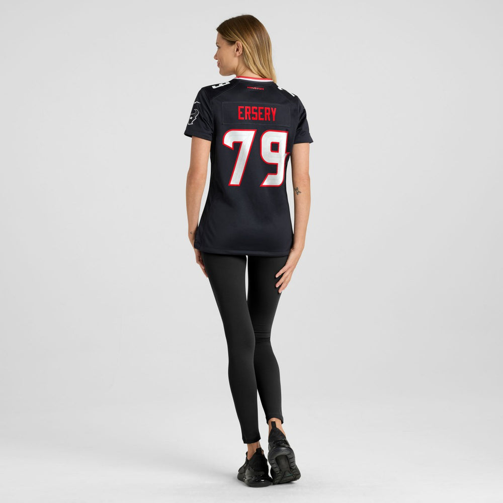 Nike Aireontae Ersery Houston Texans Women's Team Game Jersey Navy