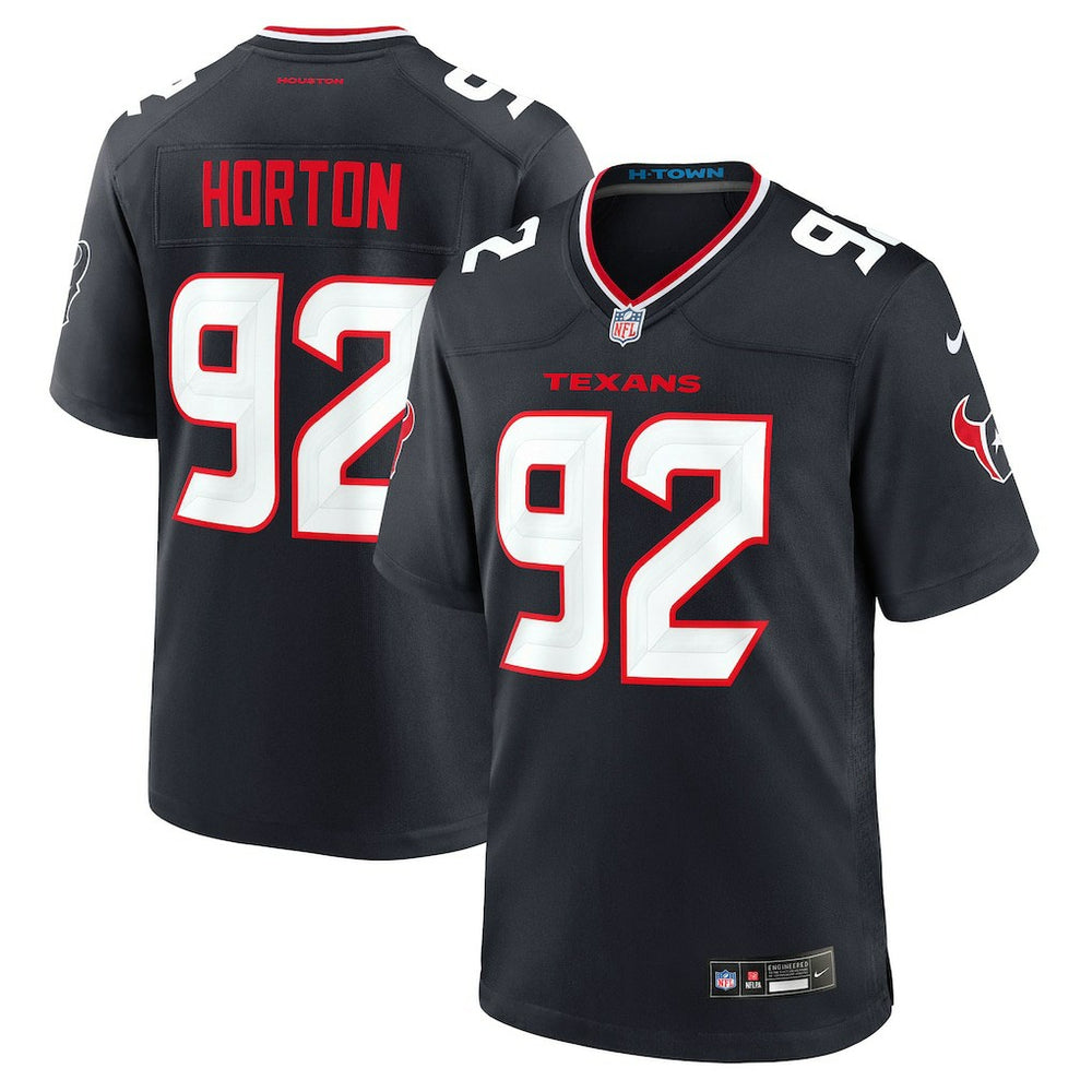 Nike Dylan Horton Houston Texans Team Game Jersey Navy