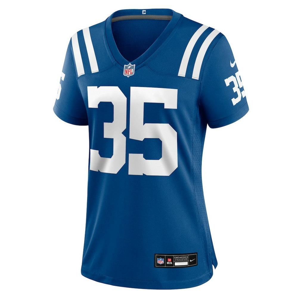Nike Johnathan Edwards Indianapolis Colts Women's Team Game Jersey Royal