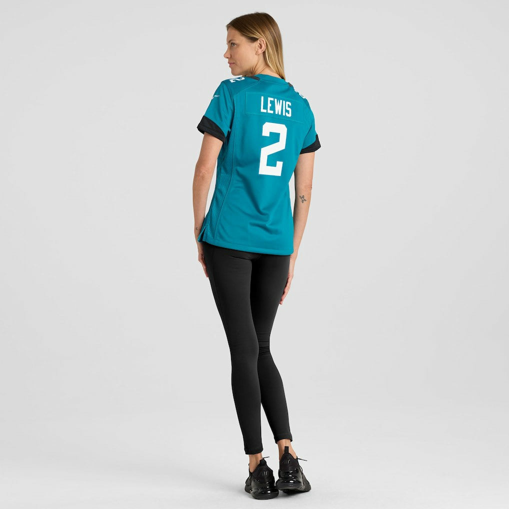 Nike Jourdan Lewis Jacksonville Jaguars Women's Team Game Jersey Teal