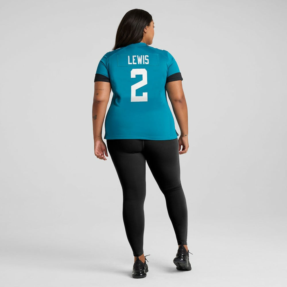 Nike Jourdan Lewis Jacksonville Jaguars Women's Team Game Jersey Teal