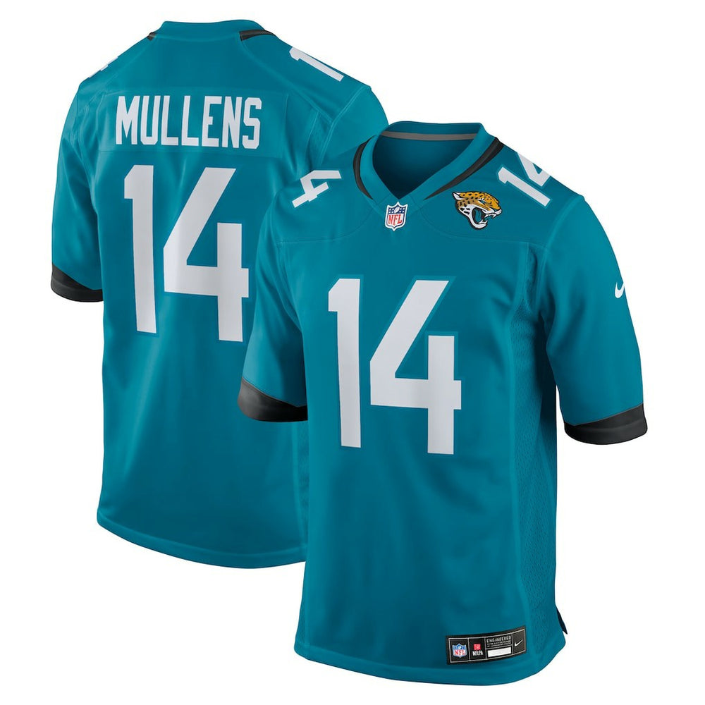 Nike Nick Mullens Jacksonville Jaguars Team Game Jersey Teal