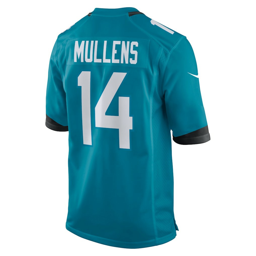 Nike Nick Mullens Jacksonville Jaguars Team Game Jersey Teal