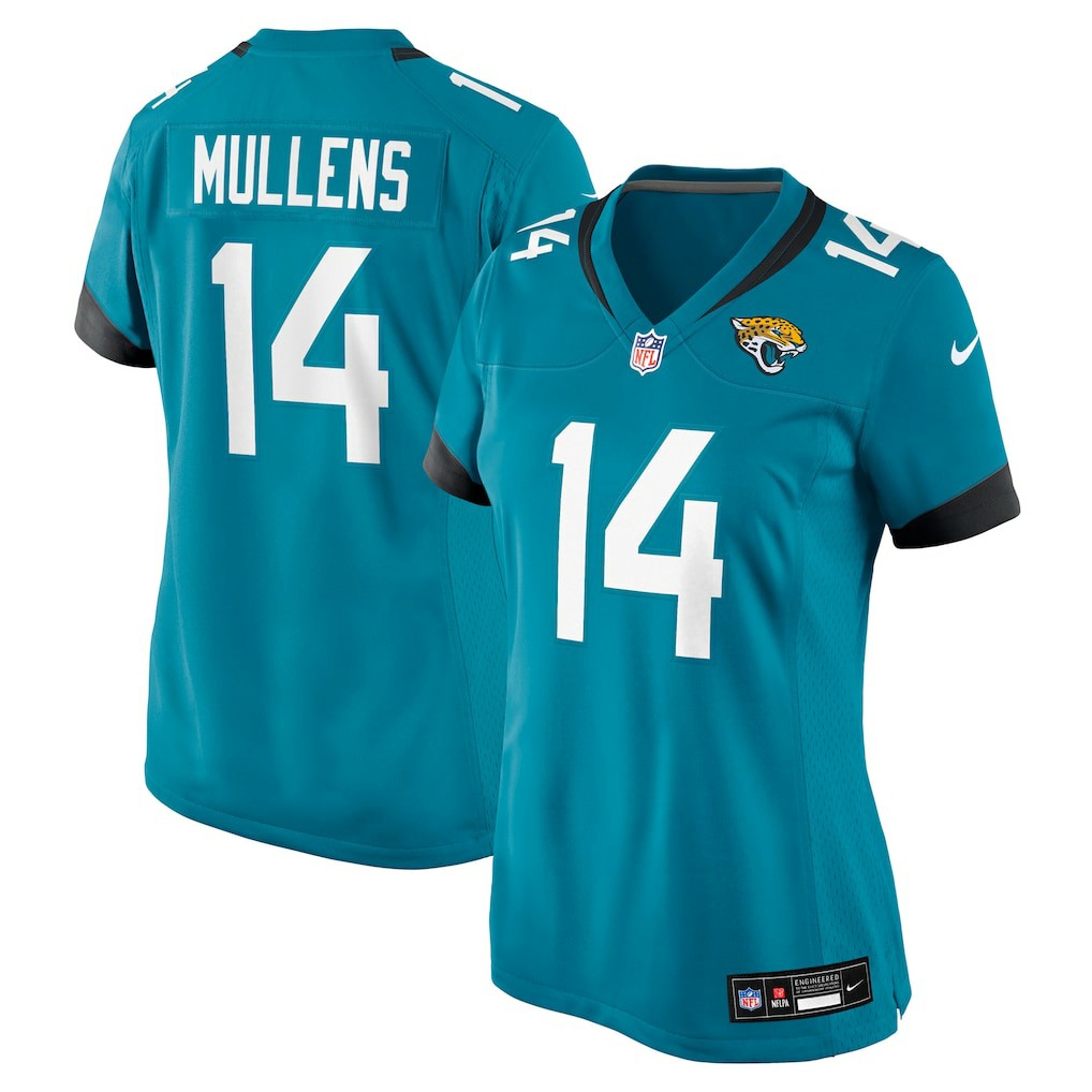 Nike Nick Mullens Jacksonville Jaguars Women's Team Game Jersey Teal