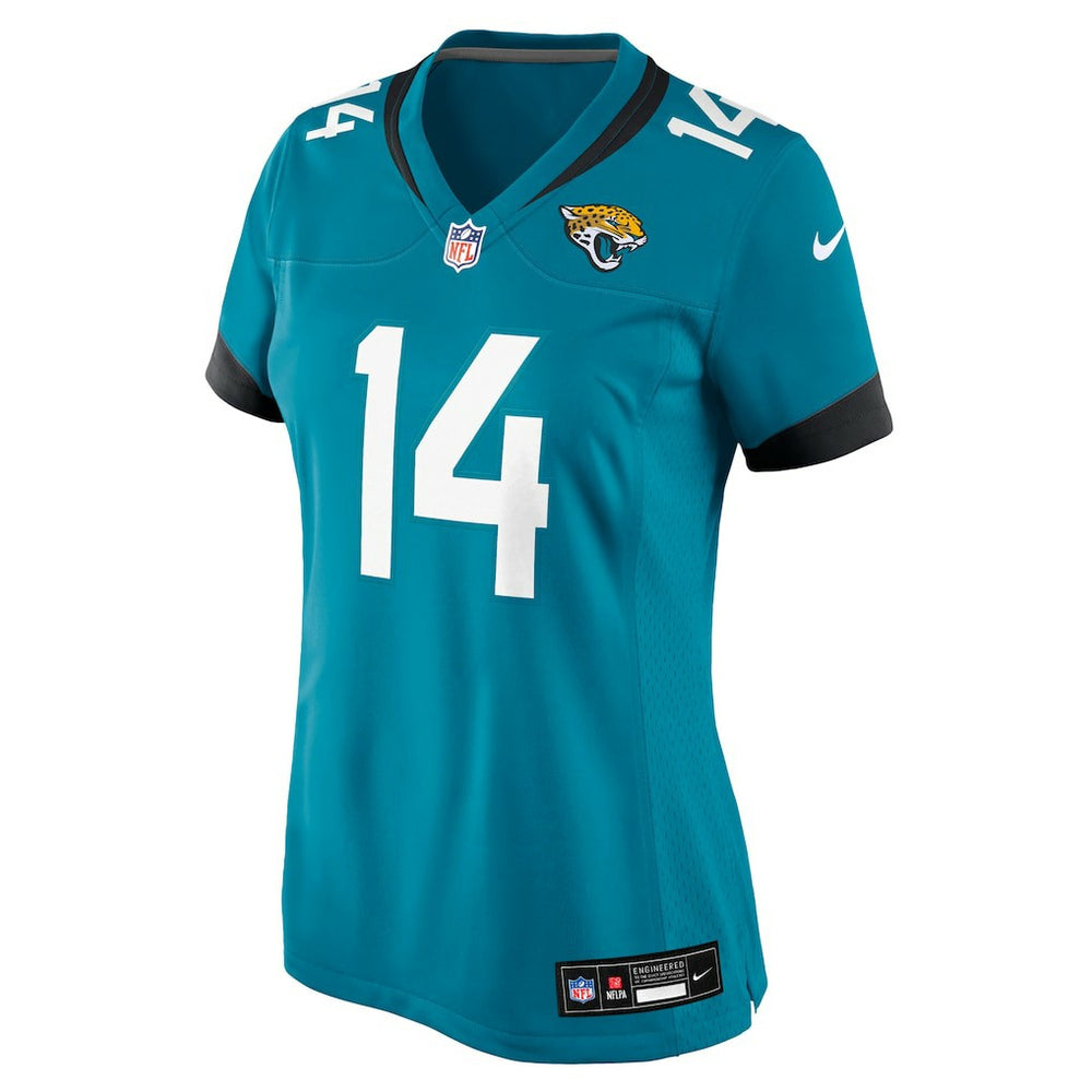 Nike Nick Mullens Jacksonville Jaguars Women's Team Game Jersey Teal