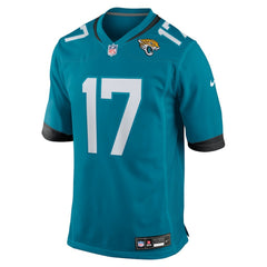 Nike Tim Patrick Jacksonville Jaguars Team Game Jersey Teal