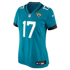 Nike Tim Patrick Jacksonville Jaguars Women's Team Game Jersey Teal