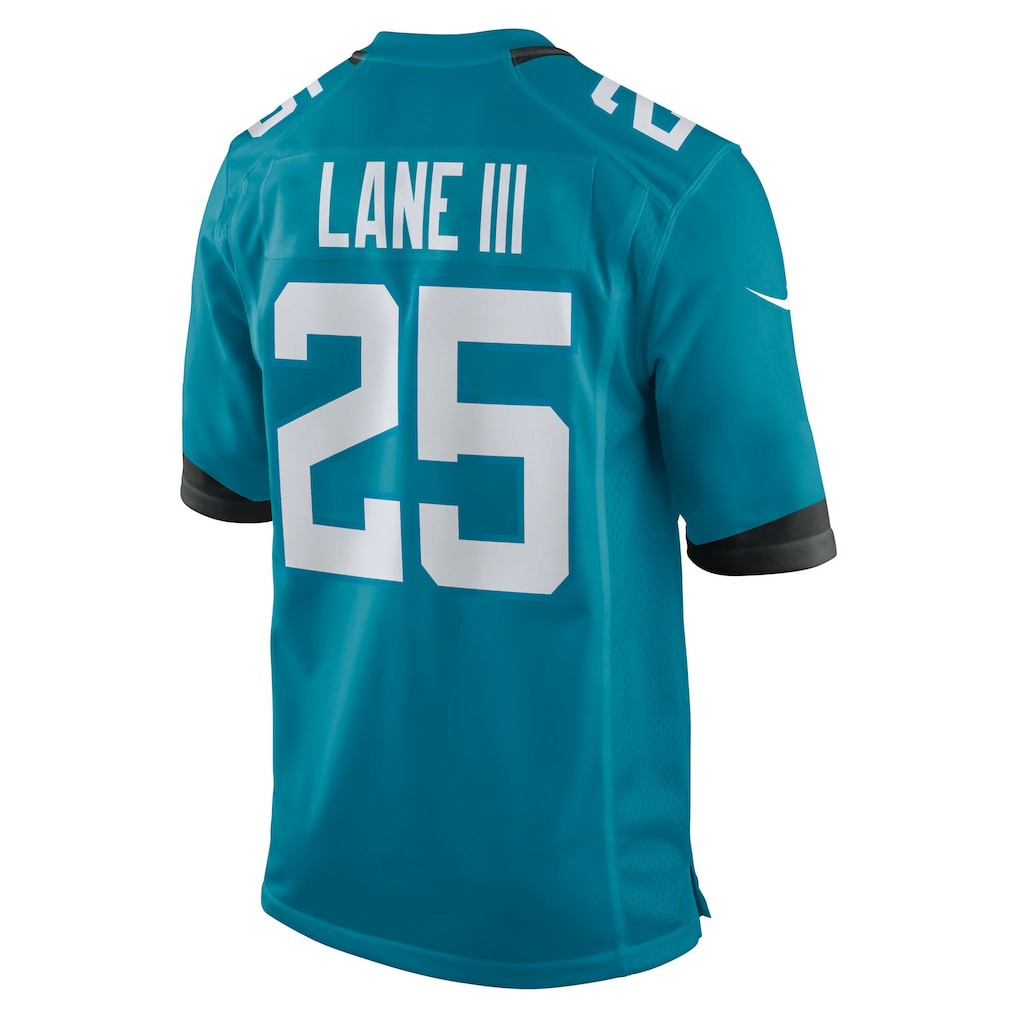 Nike Rayuan Lane III Jacksonville Jaguars Team Game Jersey Teal