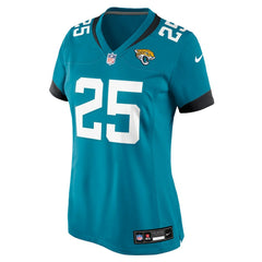 Nike Rayuan Lane III Jacksonville Jaguars Women's Team Game Jersey Teal