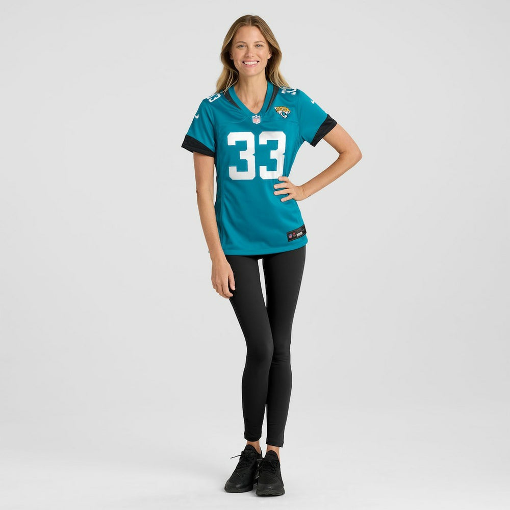 Nike Bhayshul Tuten Jacksonville Jaguars Women's Team Game Jersey Teal