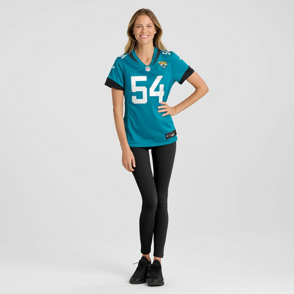 Nike Jack Kiser Jacksonville Jaguars Women's Team Game Jersey Teal
