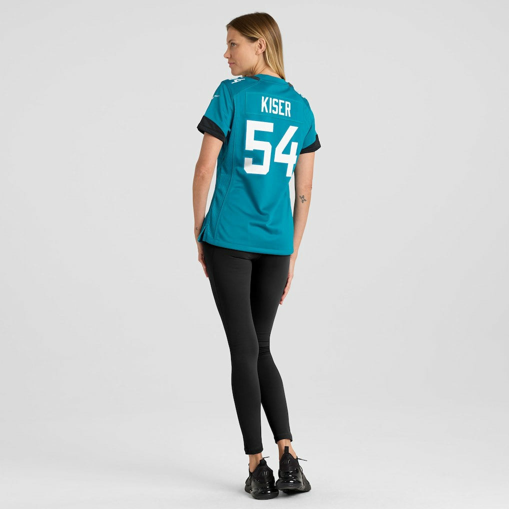 Nike Jack Kiser Jacksonville Jaguars Women's Team Game Jersey Teal