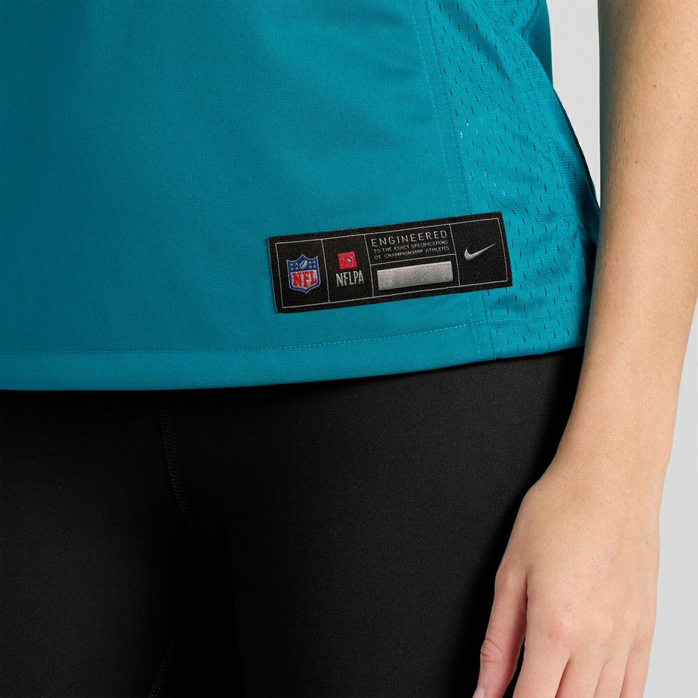 Nike Jack Kiser Jacksonville Jaguars Women's Team Game Jersey Teal