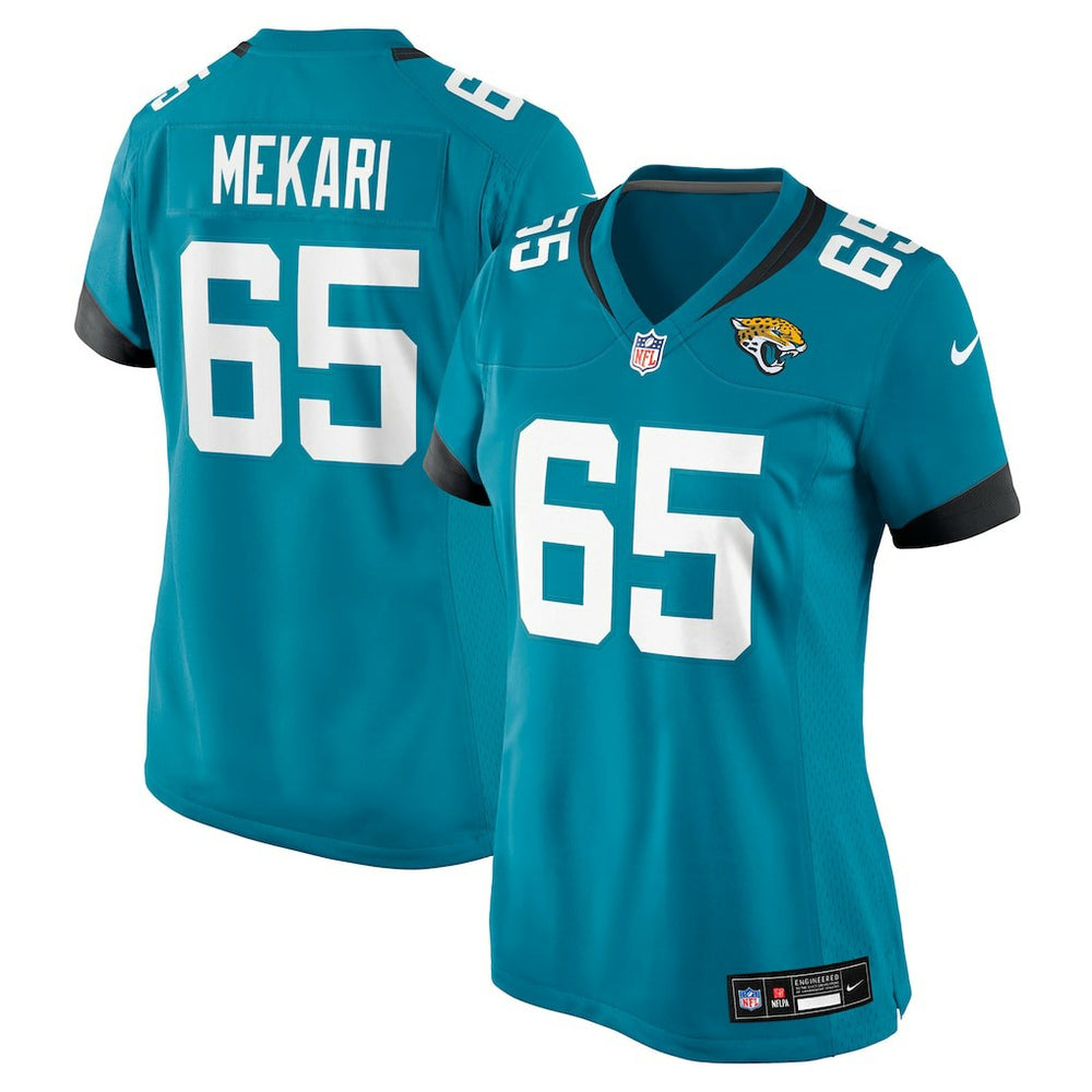 Nike Patrick Mekari Jacksonville Jaguars Women's Team Game Jersey Teal