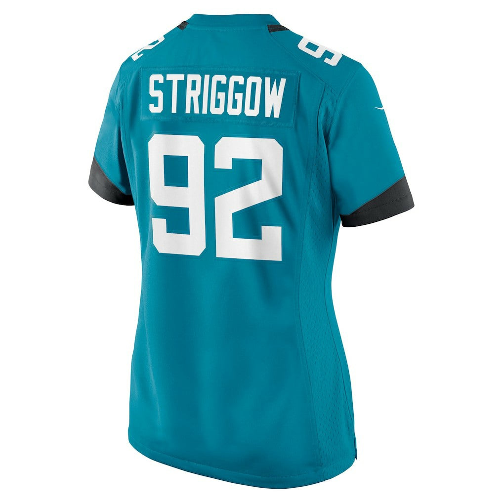 Nike Danny Striggow Jacksonville Jaguars Women's Team Game Jersey Teal