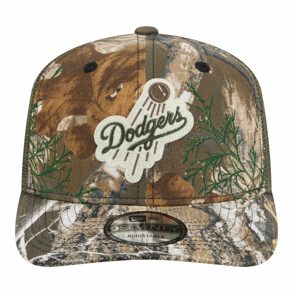 Los Angeles Dodgers New Era Realtree 9SEVENTY Adjustable Hat - Camo - New Era Lifestyle