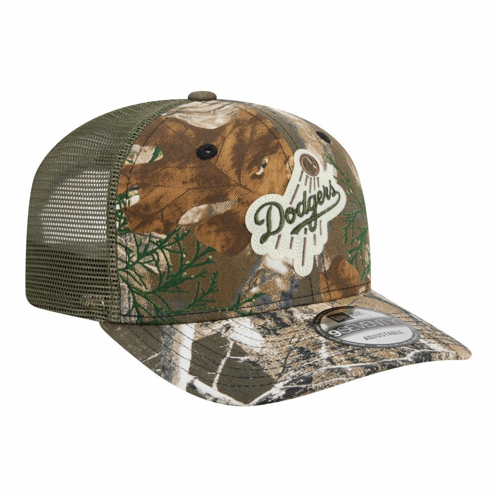 Los Angeles Dodgers New Era Realtree 9SEVENTY Adjustable Hat - Camo - New Era Lifestyle