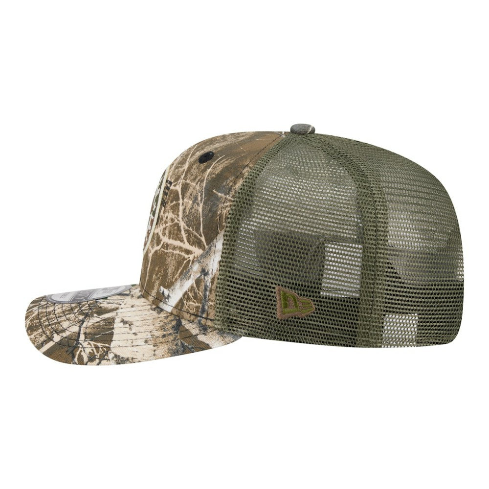 Texas Rangers New Era Realtree 9SEVENTY Adjustable Hat - Camo - New Era Discount