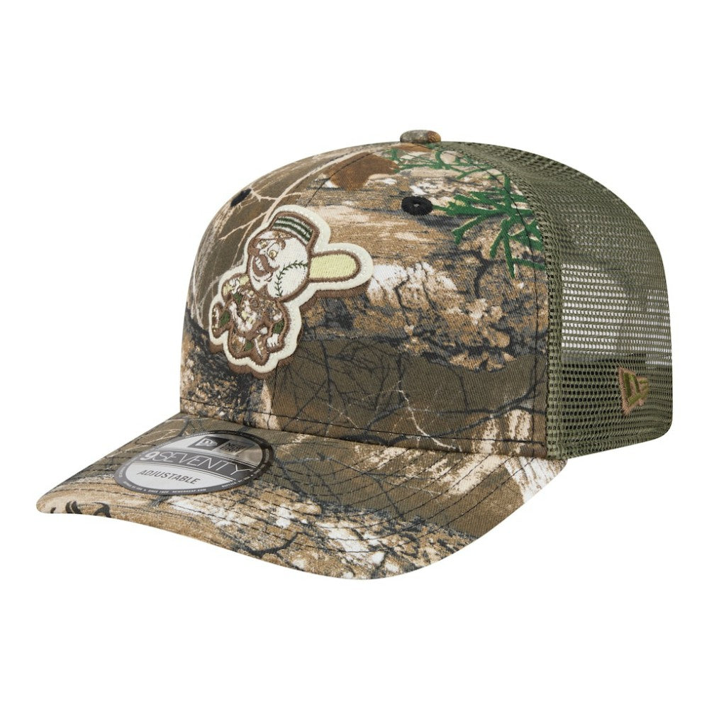 Cincinnati Reds New Era Realtree 9SEVENTY Adjustable Hat - Camo - New Era Sale