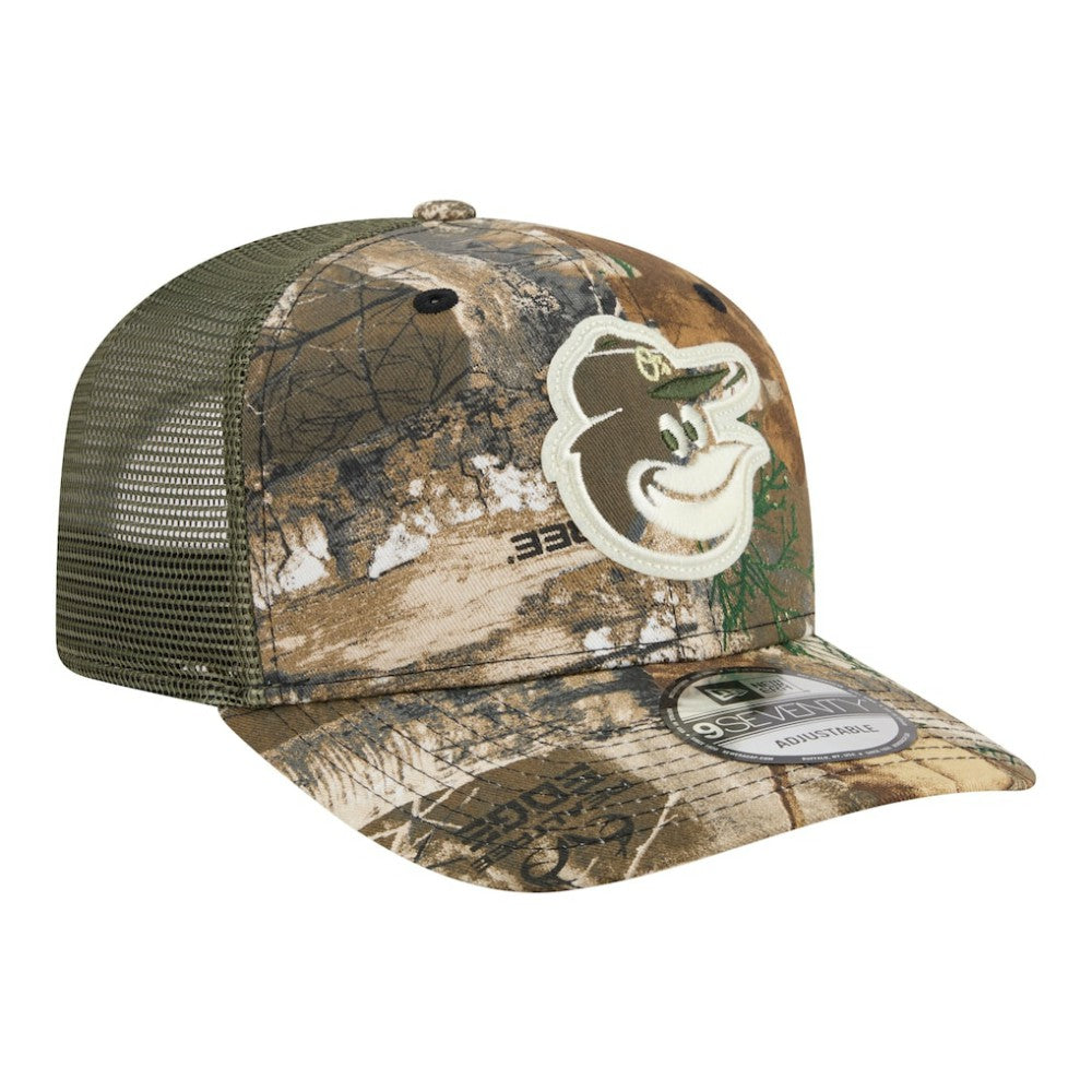 Baltimore Orioles New Era Realtree 9SEVENTY Adjustable Hat - Camo - New Era Lifestyle
