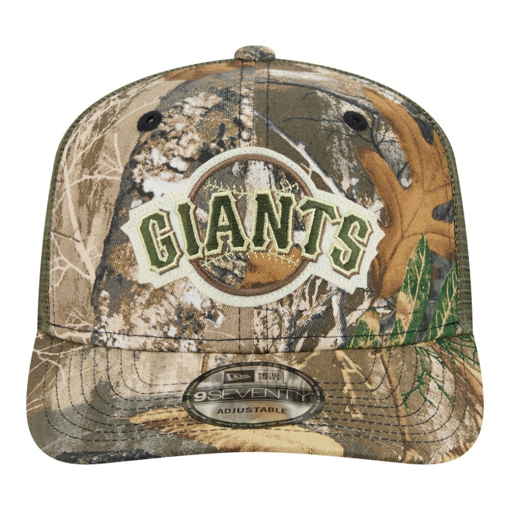 San Francisco Giants New Era Realtree 9SEVENTY Adjustable Hat - Camo - New Era on Sale