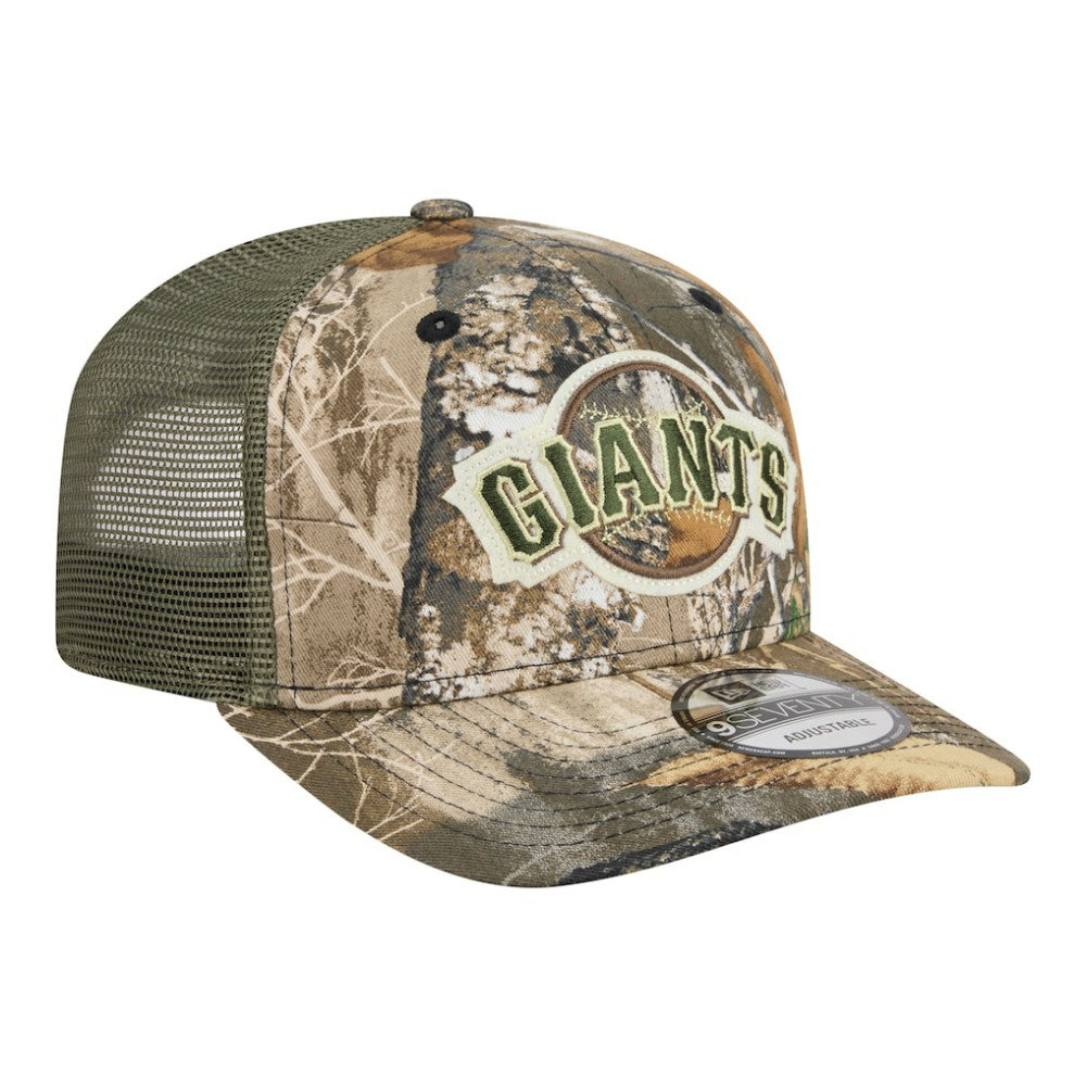 San Francisco Giants New Era Realtree 9SEVENTY Adjustable Hat - Camo - New Era on Sale