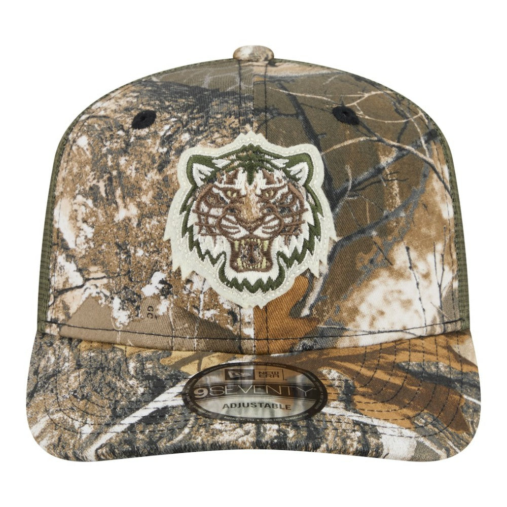 Detroit Tigers New Era Realtree 9SEVENTY Adjustable Hat - Camo - New Era Lifestyle